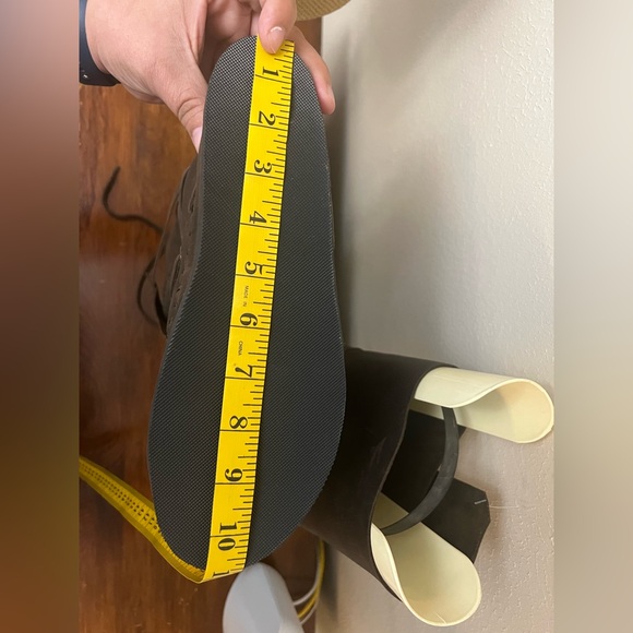 Handmade Brown Wrap Leather Elf Boots Minimalist Moccasin Knee High Boots 8.5 - Picture 10 of 13